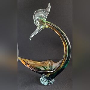 Beautiful Vintage murano glass swan
